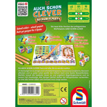Auch schon clever - Dschungelparty