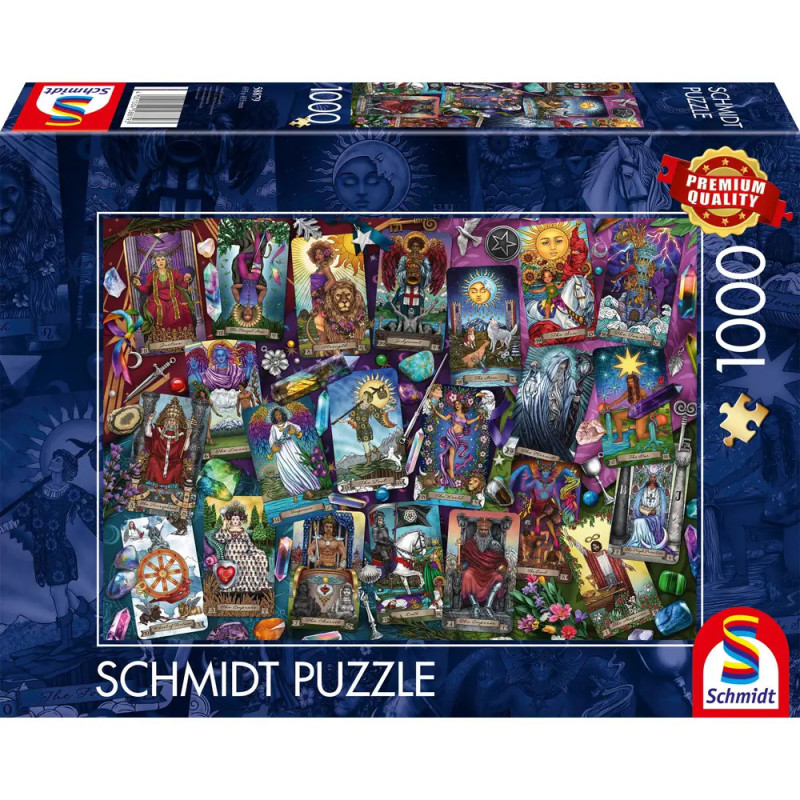 PU1000T.Geheimnisvolle Tarotkarten