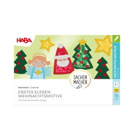 Bastelset - Erstes Kleben Weihnachtsmotive