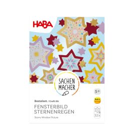 Bastelset - Fensterbild Sternenregen