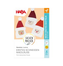 Bastelset - Erstes Schneiden Nikoläuse