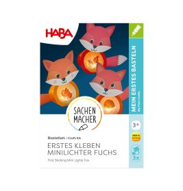 Bastelset - Erstes Kleben Minilichter Fu