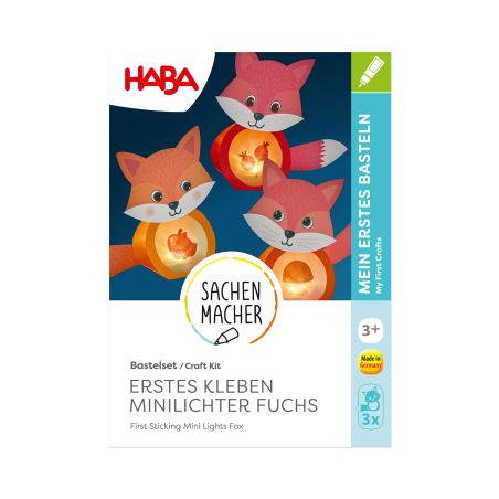 Bastelset - Erstes Kleben Minilichter Fu