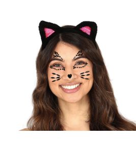 SCHWARZE KATZE SELBSTKLEBENDE STRASSSTEINE FÜRS GESICHT