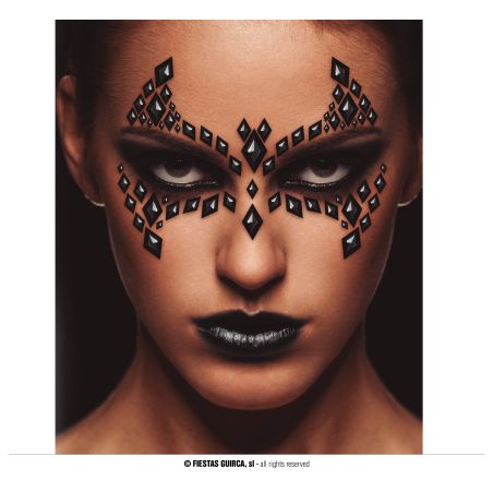 FLEDERMAUS SELBSTKLEBENDE STRASSSTEINE FÜRS GESICHT