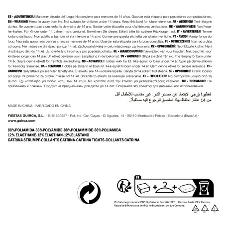 DONNERSTAG STRUMPFHOSE, KINDER, 3 - 6 JAHRE