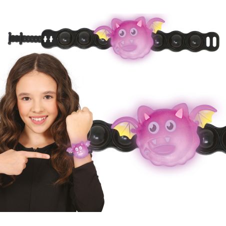 FLEDERMAUS ARMBAND MIT LICHT, 18 CM