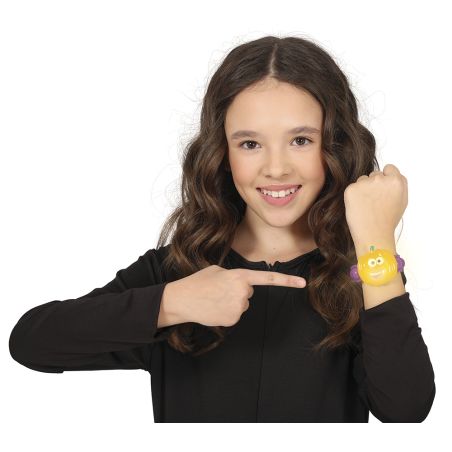 KÜRBIS ARMBAND MIT LICHT 18 CM