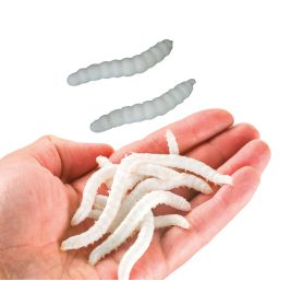 20 ELASTISCHE WÜRMER 4 CM, BLISTERPACKUNG