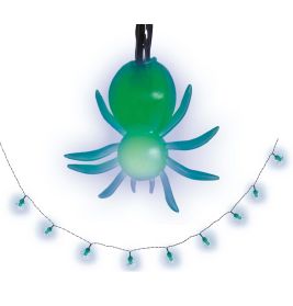 SPINNEN LED GIRLANDE MIT BATTERIEN