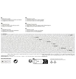 HEXEN PAPIERGIRLANDE 300CM 20X18 CM