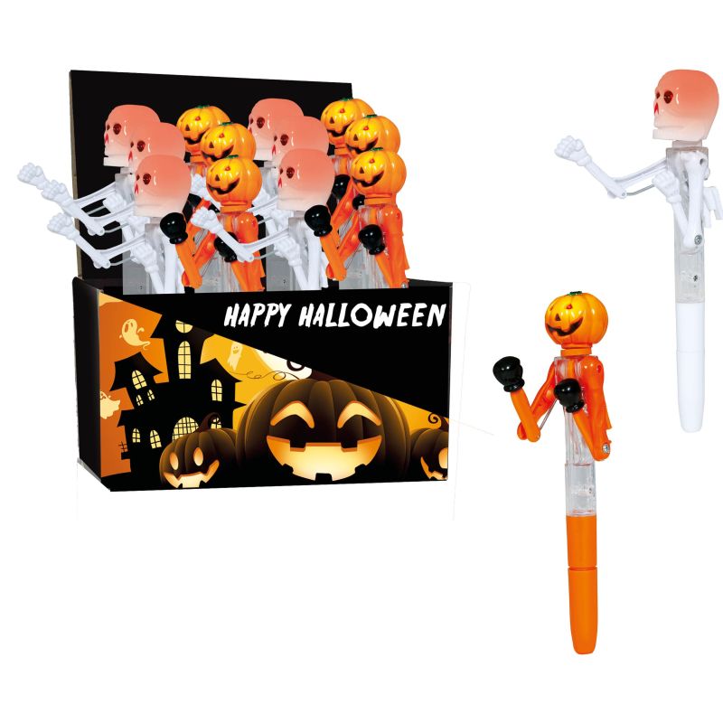 Stifte mit Licht Halloween - sortiert 18cm