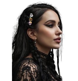 Halloween Haarspangen 3er Set