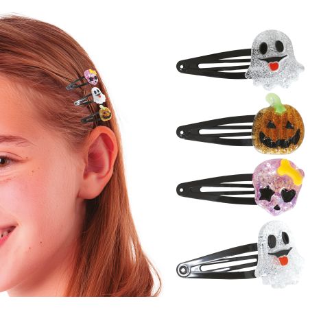 Halloween Haarspangen 3er Set
