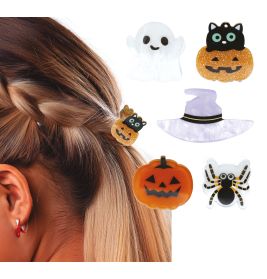 Halloween Haarklammern 5er Set