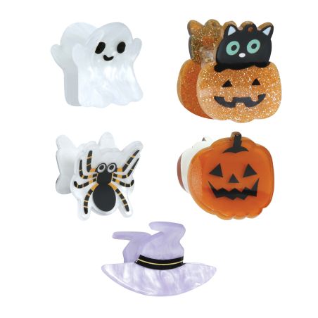 Halloween Haarklammern 5er Set