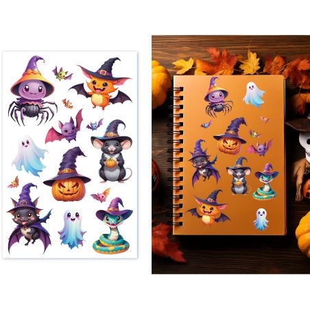 Hexen Party niedliche Stickers