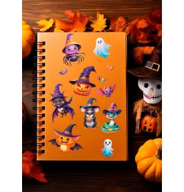 Hexen Party niedliche Stickers
