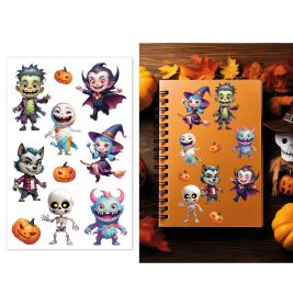 Monster Party Halloween Sticke rs