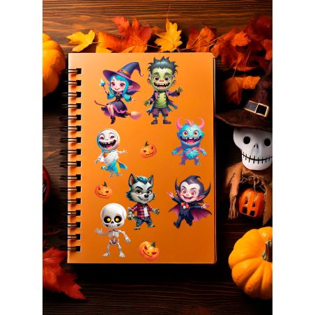 Monster Party Halloween Sticke rs