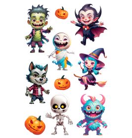 Monster Party Halloween Sticke rs