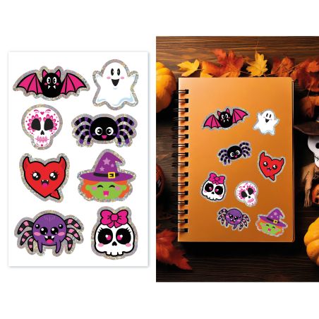 Fun Party holographische Stick ers