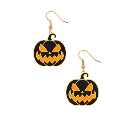 Grusel Kürbisse Ohrringe