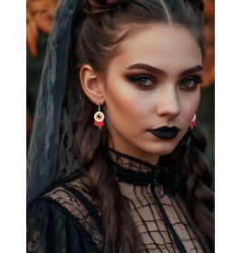 Gruselige Augen Ohrringe