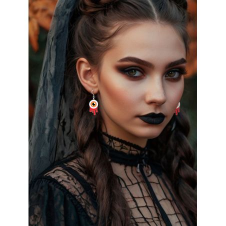 Gruselige Augen Ohrringe