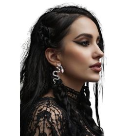 Schlangen Ohrringe 6cm