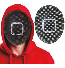 DIE GAMER MASKE QUADRAT PVC