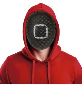 DIE GAMER MASKE QUADRAT PVC