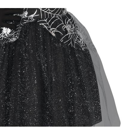 SILBERNE SPINNEN HEXE 5-6 JAHRE