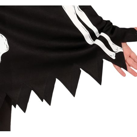 SKELETT PONCHO KINDER 7–9 JAHRE