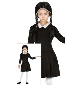 GOTHIC FAMILIEN MÄDCHEN KINDER KOSTÜM 5 6 JAHRE