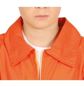 ORANGE STRÄFLING JUMPSUIT KINDER KOSTÜM 7-9 JAHRE