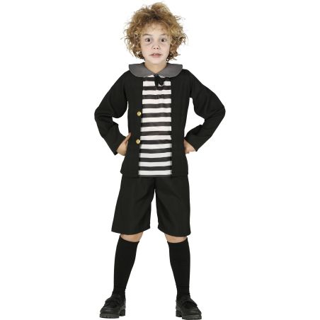 GOTHIC FAMILIEN JUNGE KINDER KOSTÜM GRÖSSE 7-9 JAH