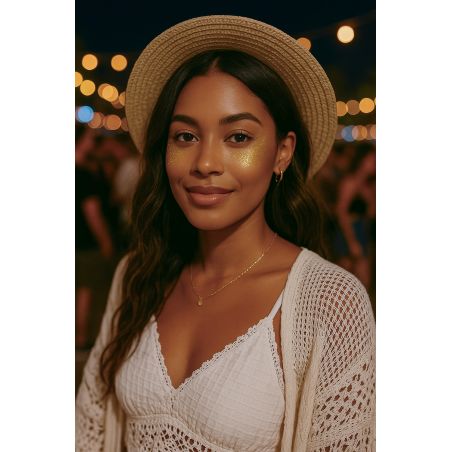 GLITTER MAKE-UP TUBE, 20 CC, GOLD