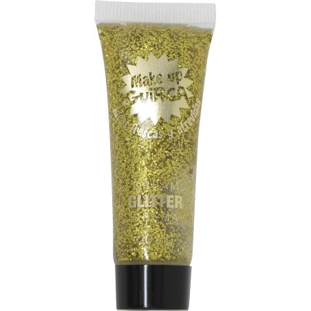 GLITTER MAKE-UP TUBE, 20 CC, GOLD