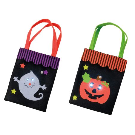 Bonbon-Tasche, ca. 21x28cm, aus Non Woven mit LED Licht,