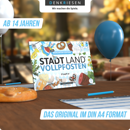 DENKRIESEN - STADT LAND VOLL PFOSTEN O'Zapft is