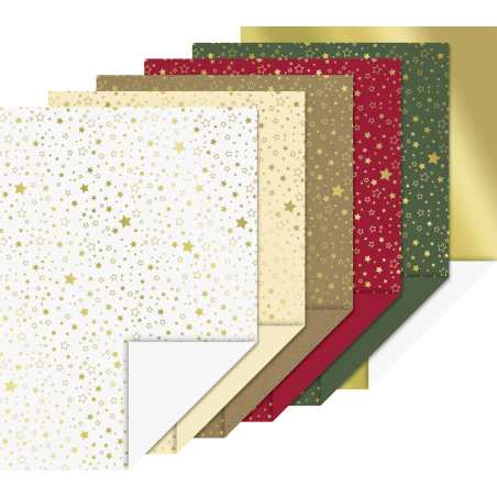 Karton Block Weihnachssterne