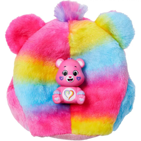 Cutie Reveal Barbie-Puppe mit Accessoires, Glücksbärchis-Serie 2, Zusammengehörigkeitsbärchi mit 10