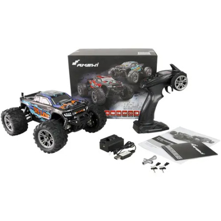 AMEWI M-Land Monstertruck 48km/h 4WD 1:16 RTR blau