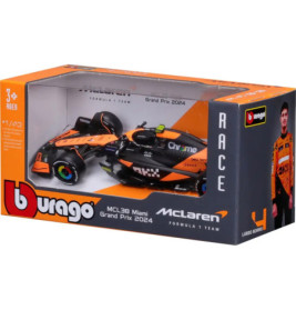 Bburago F1 1:43 Modelle i. Displ. sort.
