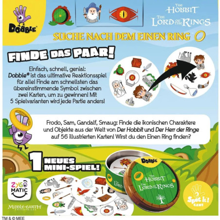 Dobble The Hobbit The Lord of the Rings