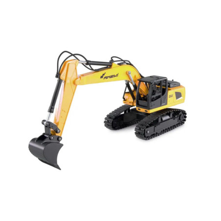 RC 2,4GHz 2-in-1 Zugmaschine mit Tieflader + Bagger