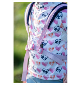 Pferdegeschirr Funny Horses Hearts rosa