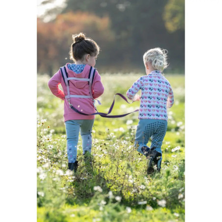 Pferdegeschirr Funny Horses Hearts rosa