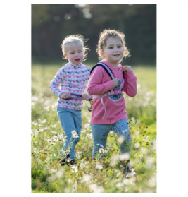 Pferdegeschirr Funny Horses Hearts rosa